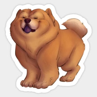 Chow Chow Sticker